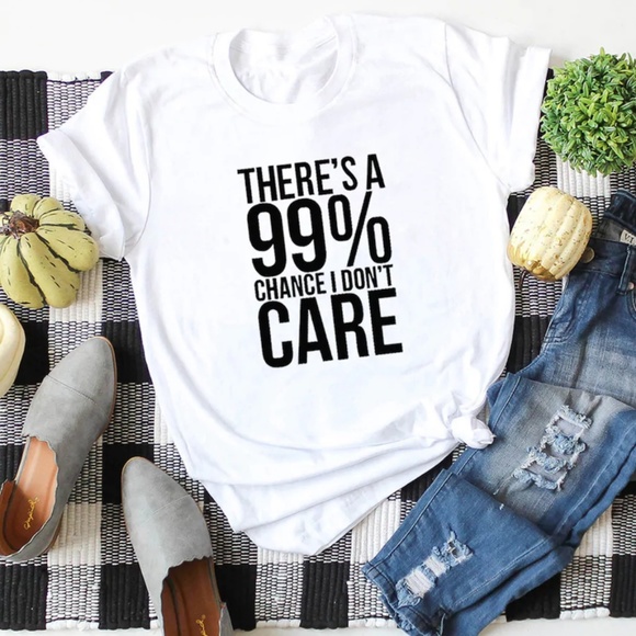 NEW LISTING!! "99% Chance" Tee - Picture 4 of 5